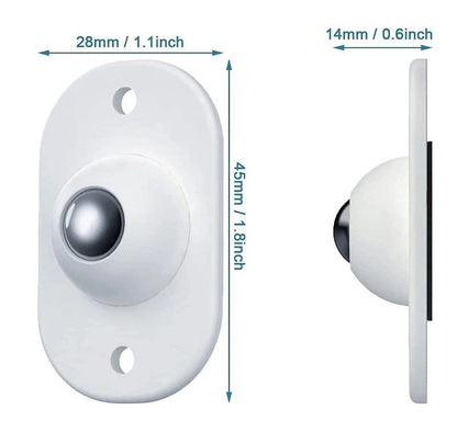 Self Adhesive Mini Swivel Casters